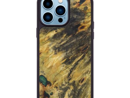 iPhone 14 Pro Max Burl Wood Phone Case - Mahesh (Buckeye Burl, 596082) Cheap