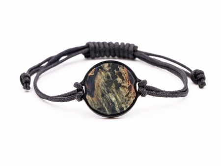 Circle Burl Wood Bracelet - Carry (Buckeye Burl, 592028) on Sale