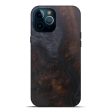 iPhone 12 Pro Max Wood+Resin Live Edge Phone Case - Madge (Pure Black, 595475) Hot on Sale