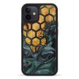 iPhone 12 Wood+Resin Phone Case - Celeste (Pattern, 595503) For Cheap