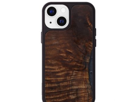 iPhone 13 mini Burl Wood Phone Case - Cassandra (Maple Burl, 595701) Supply