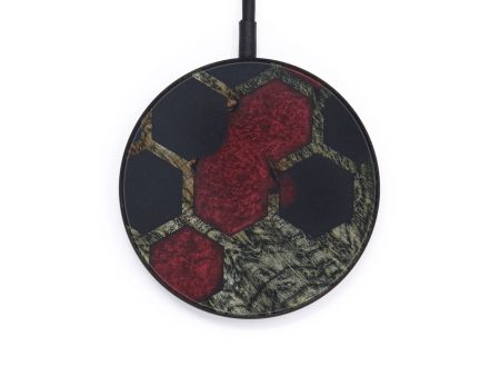 Circle Wood+Resin Wireless Charger - Veda (Pattern, 596070) Online