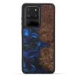 Galaxy S20 Ultra Wood+Resin Phone Case - Jobe (Dark Blue, 596150) Online now