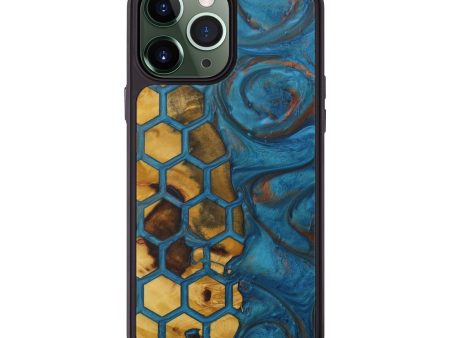 iPhone 13 Pro Max Wood+Resin Phone Case - Garland (Pattern, 595469) Discount