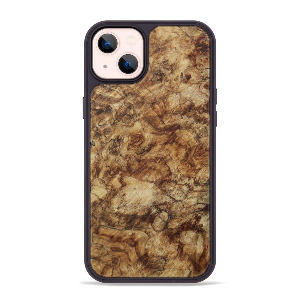 iPhone 14 Plus Burl Wood Phone Case - Othilie (Maple Burl, 592060) Supply