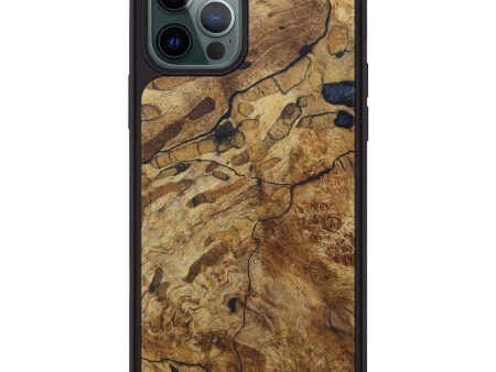 iPhone 12 Pro Max Burl Wood Phone Case - Elon (Maple Burl, 592079) Fashion