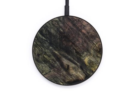 Circle Burl Wood Wireless Charger - Alden (Buckeye Burl, 596077) Fashion