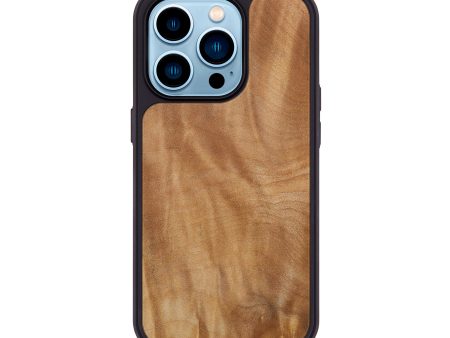 iPhone 14 Pro Burl Wood Phone Case - Ktusn (Maple Burl, 596091) For Sale