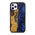 iPhone 11 Pro Wood+Resin Phone Case - Edwin (Dark Blue, 595992) Discount