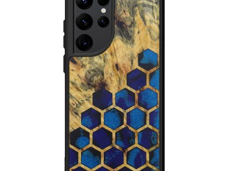 Galaxy S22 Ultra Wood+Resin Phone Case - Los (Pattern, 596003) For Discount