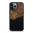 iPhone 13 Pro Max Wood+Resin Phone Case - Duncan (Pure Black, 595682) Online Hot Sale