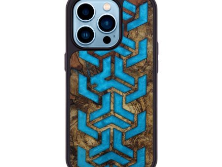 iPhone 14 Pro Wood+Resin Phone Case - Sommer (Pattern, 595468) Online