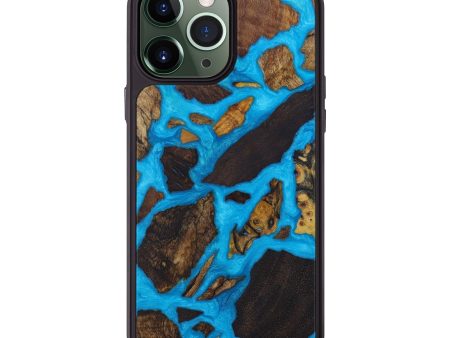 iPhone 13 Pro Max Wood+Resin Phone Case - Fastmer (Mosaic, 593473) For Cheap