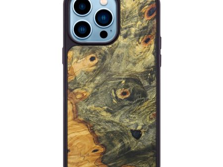 iPhone 14 Pro Max Burl Wood Phone Case - Skyla (Buckeye Burl, 591997) Fashion