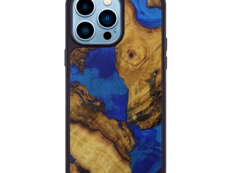 iPhone 14 Pro Max Wood+Resin Phone Case - Terza (Mosaic, 593475) Sale