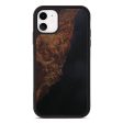 iPhone 11 Wood+Resin Phone Case - Ragui (Pure Black, 595735) Supply