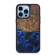 iPhone 14 Pro Max Wood+Resin Phone Case - Ryann (Dark Blue, 596169) Online now