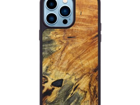 iPhone 14 Pro Max Burl Wood Phone Case - Hulda (Buckeye Burl, 591998) Sale