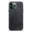 iPhone 13 Pro Max Wood+Resin Live Edge Phone Case - Class (Pure Black, 595489) Online Hot Sale