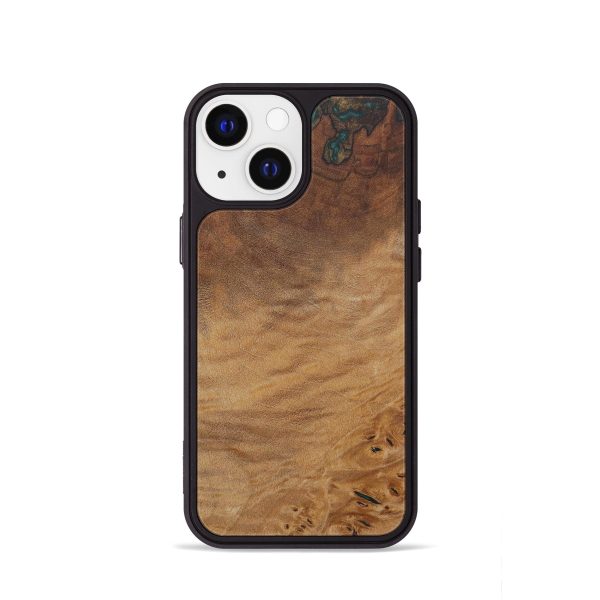 iPhone 13 mini Burl Wood Phone Case - Kelton (Maple Burl, 596083) Hot on Sale