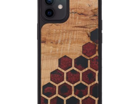 iPhone 12 Wood+Resin Phone Case - Kasper (Pattern, 596007) Online now