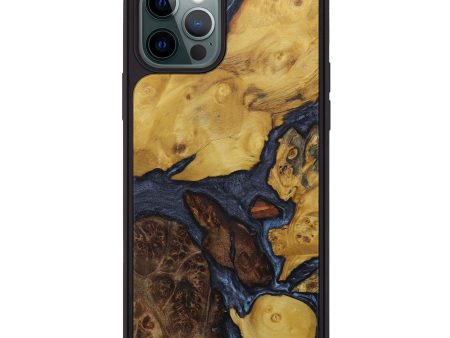 iPhone 12 Pro Wood+Resin Phone Case - Kimberlie (Mosaic, 595539) Supply