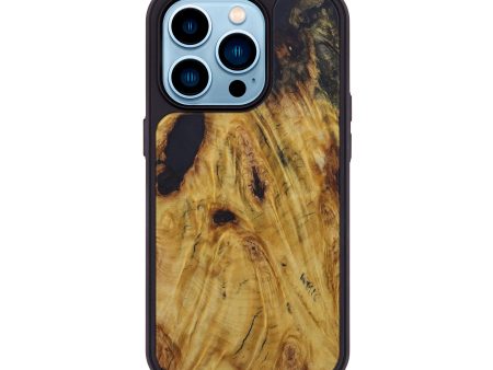 iPhone 14 Pro Burl Wood Phone Case - Erkan (Buckeye Burl, 588971) Online Sale