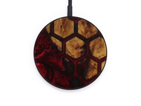 Circle Wood+Resin Wireless Charger - Rex (Pattern, 592812) Fashion