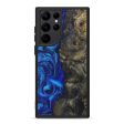 Galaxy S22 Ultra Wood+Resin Phone Case - Roxanne (Dark Blue, 593280) Cheap