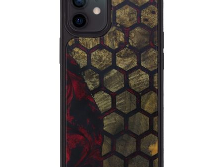 iPhone 12 Wood+Resin Phone Case - Reina (Pattern, 592808) Sale