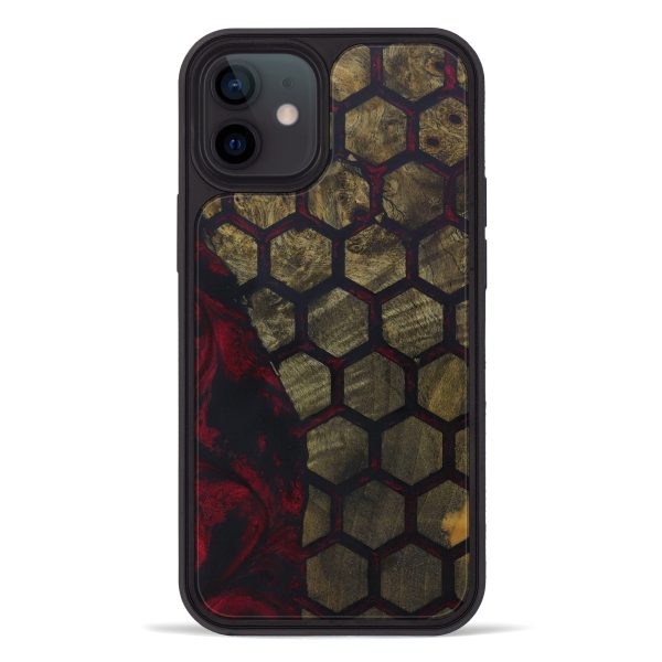 iPhone 12 Wood+Resin Phone Case - Reina (Pattern, 592808) Sale