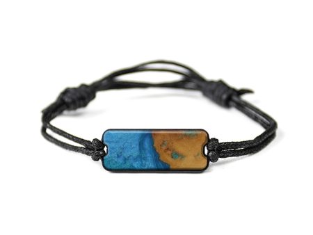 Classic Wood+Resin Bracelet - Mireielle (Light Blue, 592235) Fashion