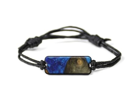 Classic Wood+Resin Bracelet - Nad (Dark Blue, 591513) Online now