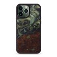 iPhone 13 Pro Max Wood+Resin Phone Case - Consuelo (Dark Green, 587197) Online Hot Sale