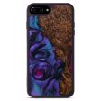 iPhone 8 Plus Wood+Resin Phone Case - Tambra (Purple, 593726) Online now