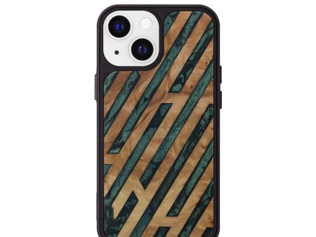 iPhone 13 mini Wood+Resin Phone Case - Peter (Pattern, 592761) Online Hot Sale