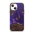 iPhone 13 Wood+Resin Live Edge Phone Case - Anda (Purple, 592508) Hot on Sale