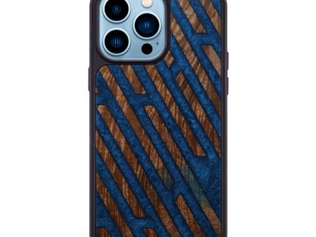 iPhone 14 Pro Max Wood+Resin Phone Case - Trevin (Pattern, 592805) Online Sale