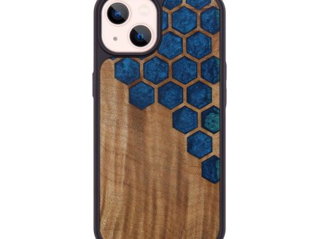 iPhone 14 Wood+Resin Phone Case - Kenia (Pattern, 592798) For Discount