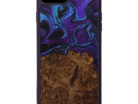 iPhone 8 Plus Wood+Resin Phone Case - Delila (Purple, 587651) Online Sale