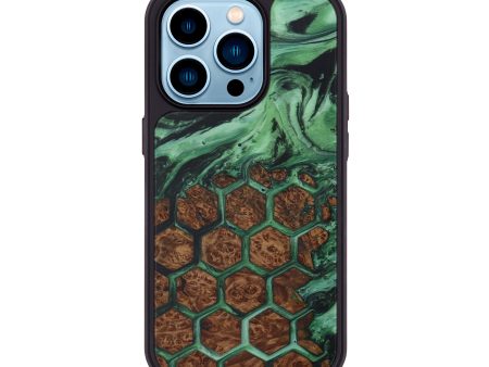 iPhone 14 Pro Wood+Resin Phone Case - Shyam (Pattern, 595088) Online Sale