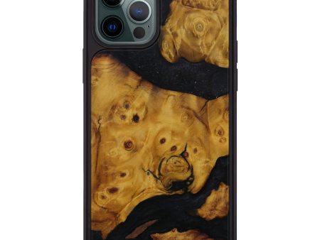 iPhone 12 Pro Max Wood+Resin Phone Case - Noma (Mosaic, 592112) For Cheap