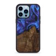 iPhone 14 Pro Max Wood+Resin Phone Case - Nert (Purple, 587599) Sale