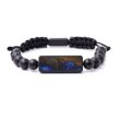 Bead Wood+Resin Bracelet - Clayton (Dark Blue, 588314) Online Hot Sale