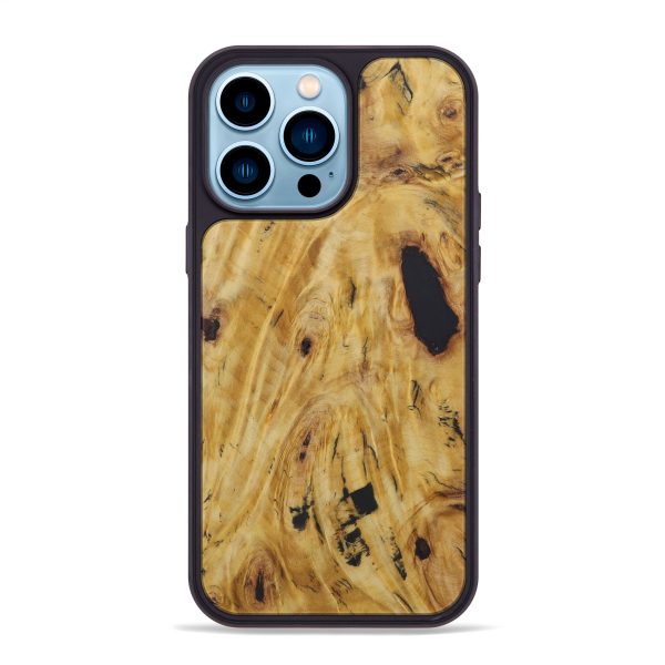 iPhone 14 Pro Max Burl Wood Phone Case - Carra (Buckeye Burl, 588905) Discount