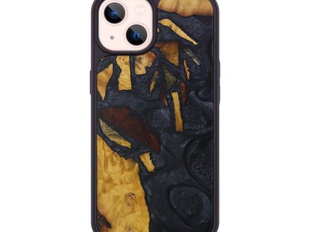 iPhone 14 Wood+Resin Phone Case - Chalmers (Mosaic, 592238) Online now