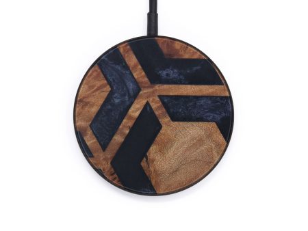 Circle Wood+Resin Wireless Charger - Tybi (Pattern, 592747) Online