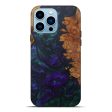 iPhone 14 Pro Max Wood+Resin Live Edge Phone Case - Azar (Purple, 587052) Cheap