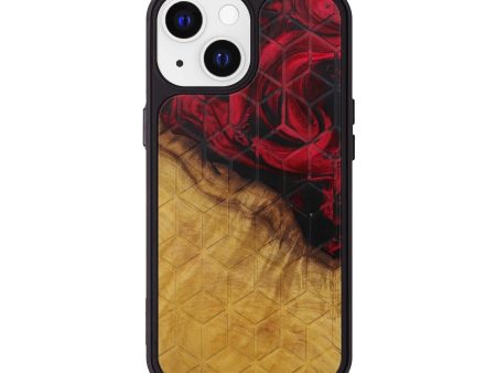 iPhone 13 Wood+Resin Phone Case - Nakia (Tactile, 592975) Sale