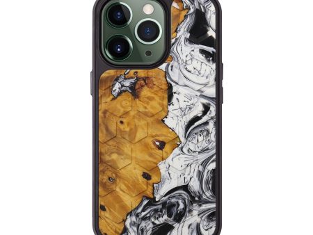 iPhone 13 Pro Wood+Resin Phone Case - Beilul (Tactile, 593038) For Discount